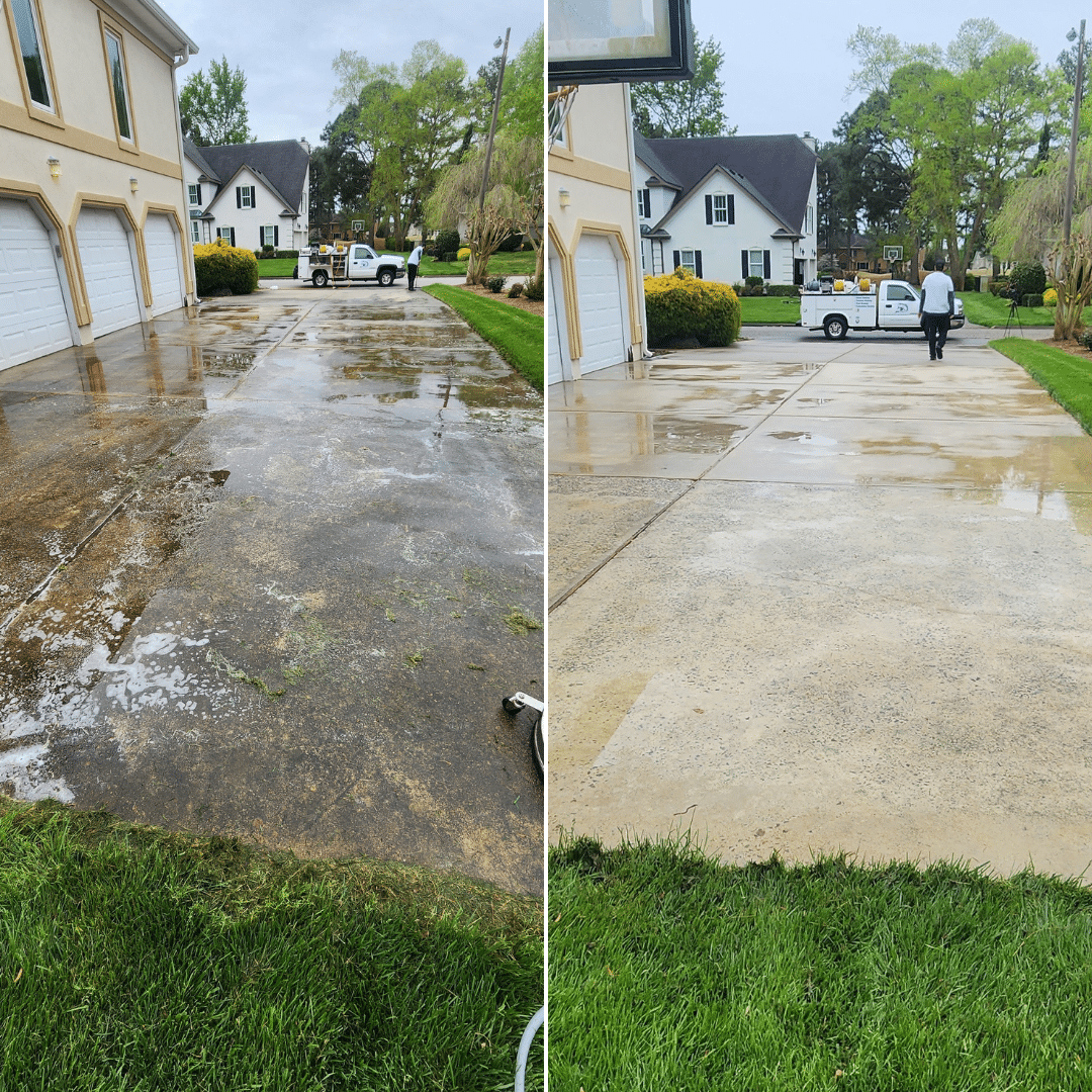 pressure washing in Newport News, VA